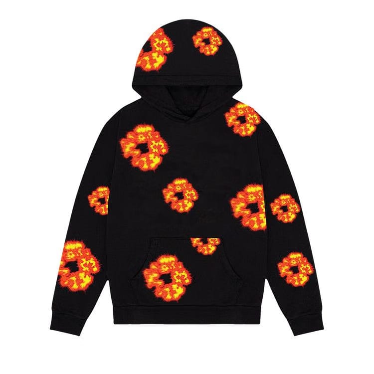 Denim Tears x Offset Wreath Hoodie Black