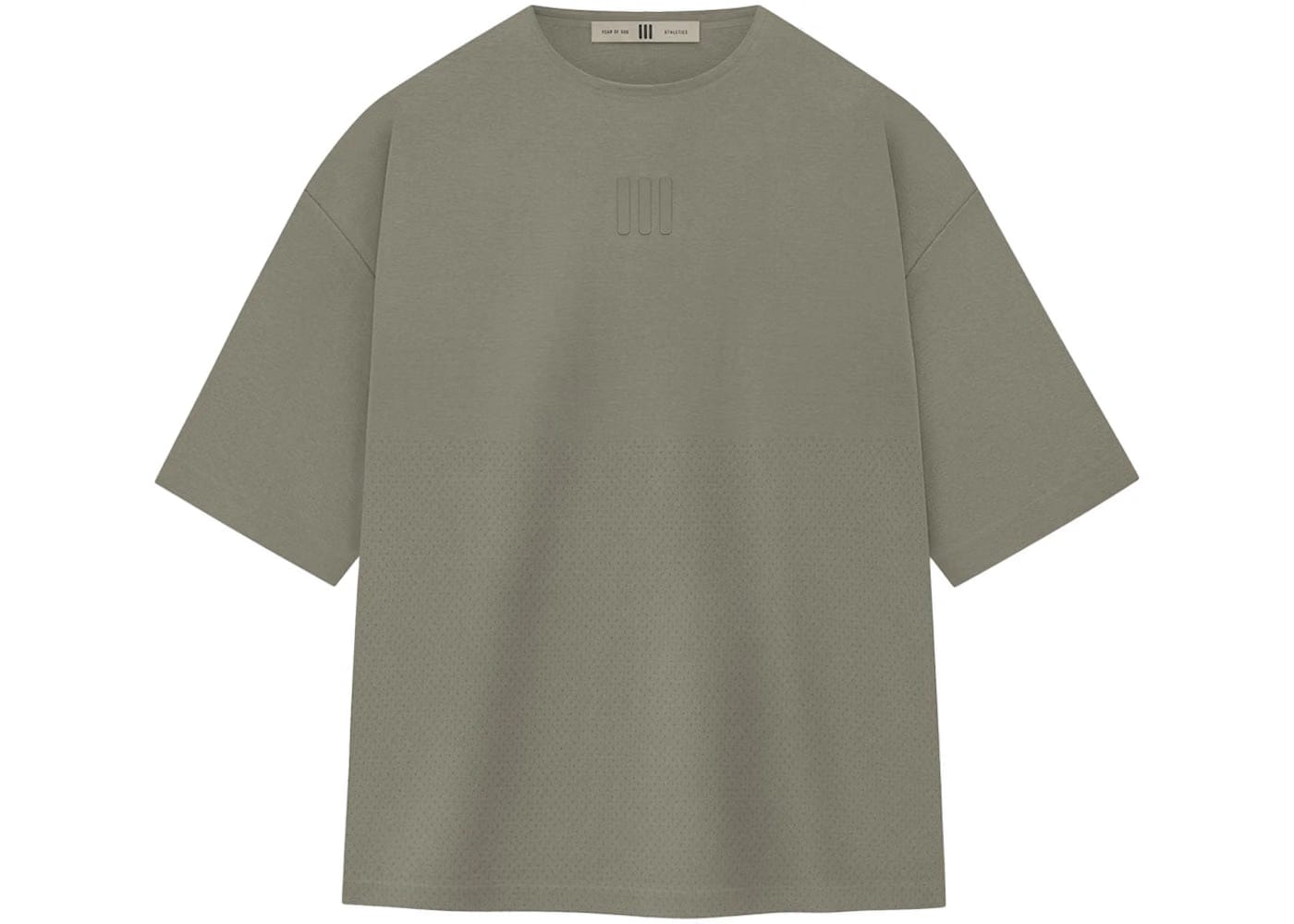 Fear Of God Athletics Performance Jersey T-Shirt Clay