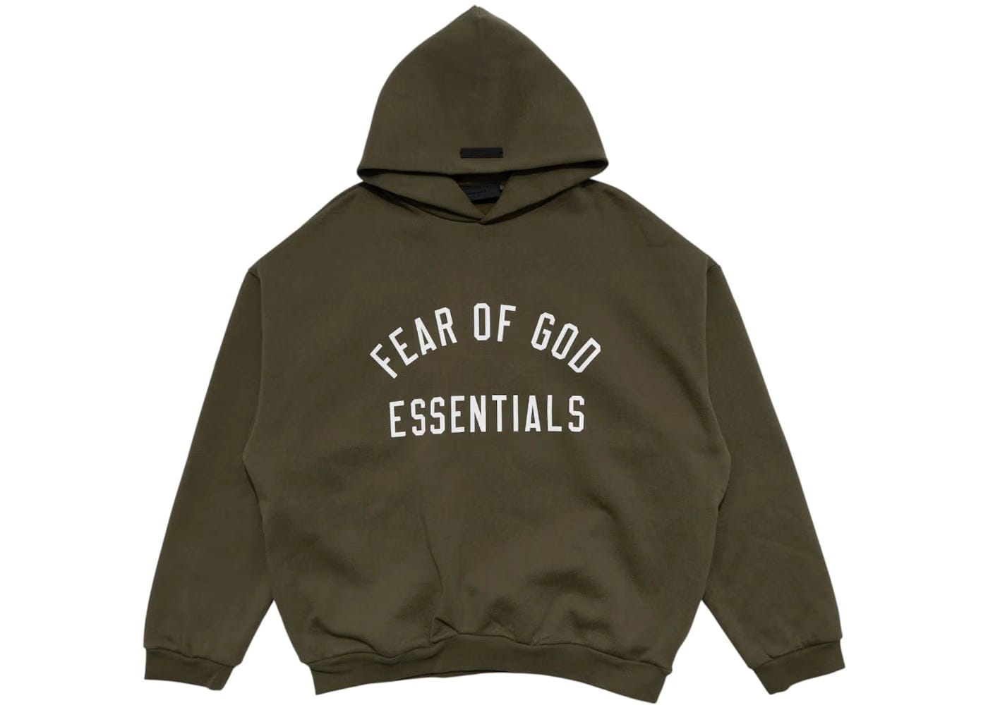 Fear Of God Essentials Fleece Hoodie Military