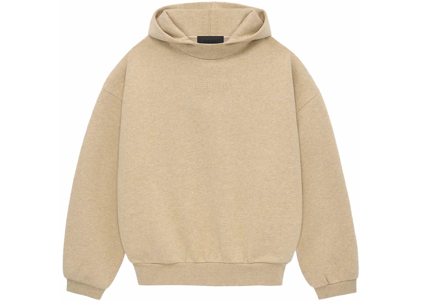 Fear Of God Essentials Hoodie Gold Heather