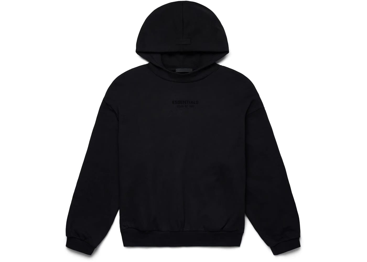 Fear Of God Essentials Hoodie Jet Black