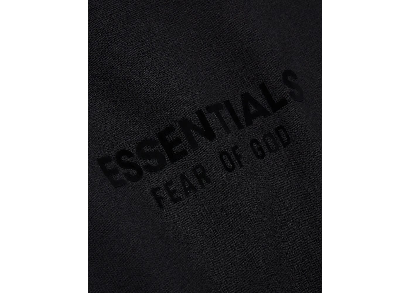 Fear Of God Essentials Hoodie Jet Black