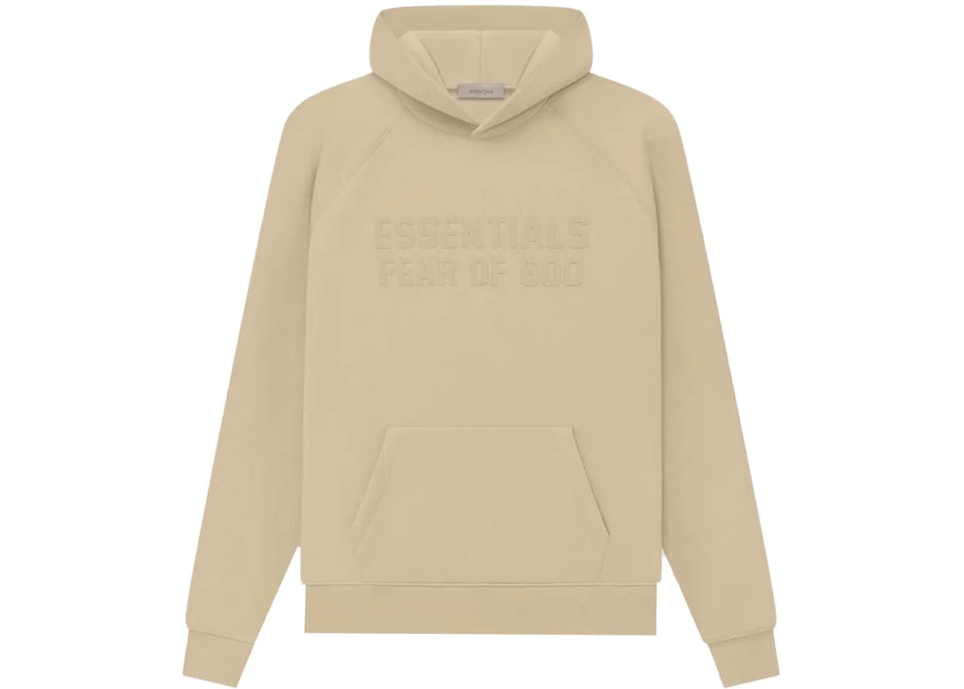 Fear Of God Essentials Hoodie Sand