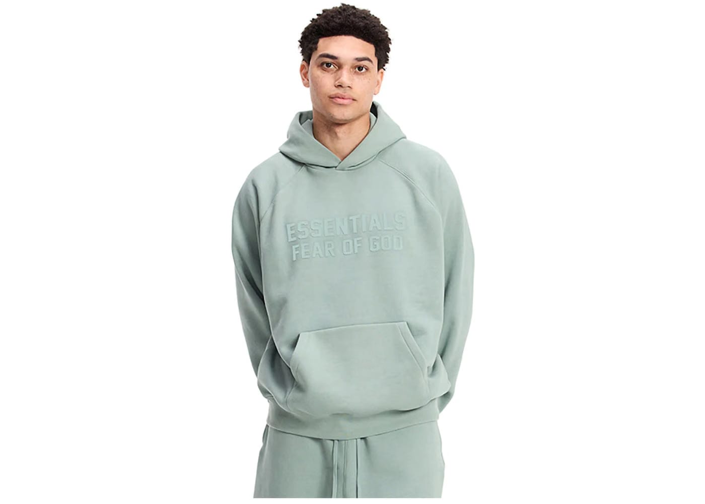 Fear Of God Essentials Hoodie Sycamore
