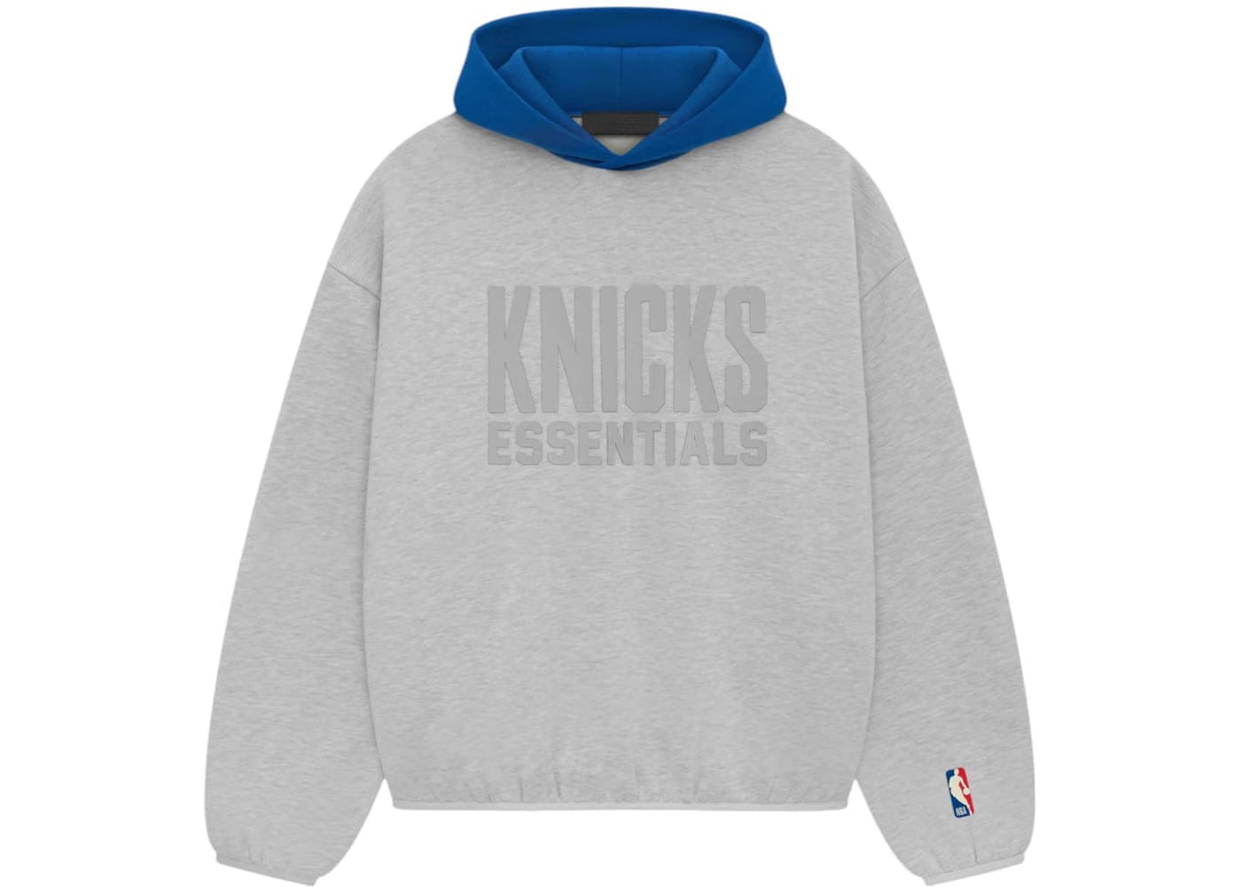 Fear Of God Essentials Knicks Hoodie Light Heather