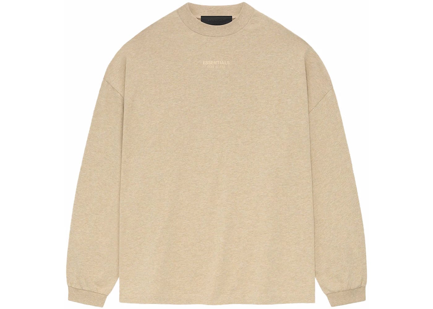 Fear Of God Essentials Ls T-Shirt Gold Heather