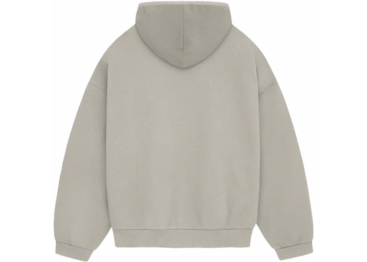 Fear Of God Essentials Nylon Fleece Hoodie Seal/Seal
