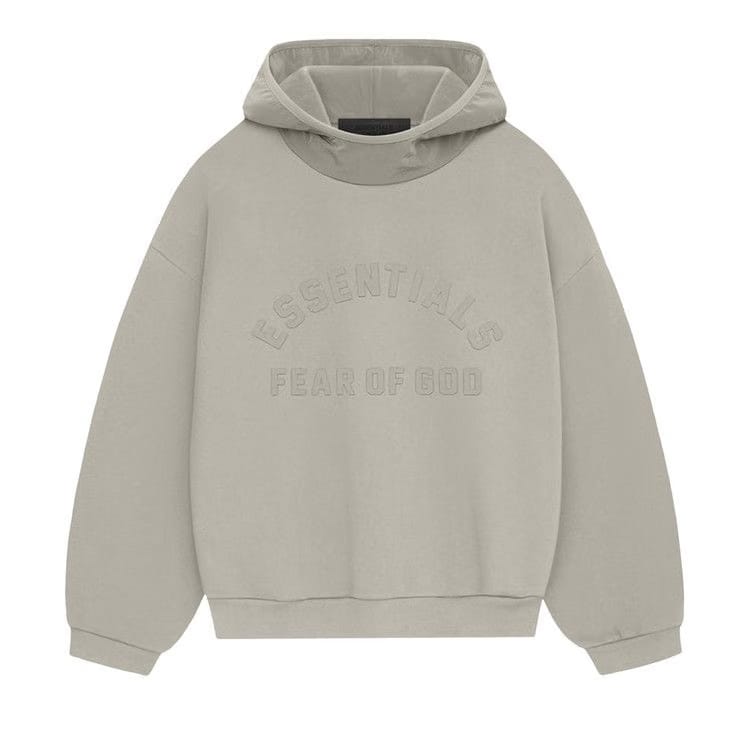 Fear Of God Essentials Nylon Fleece Hoodie Seal/Seal