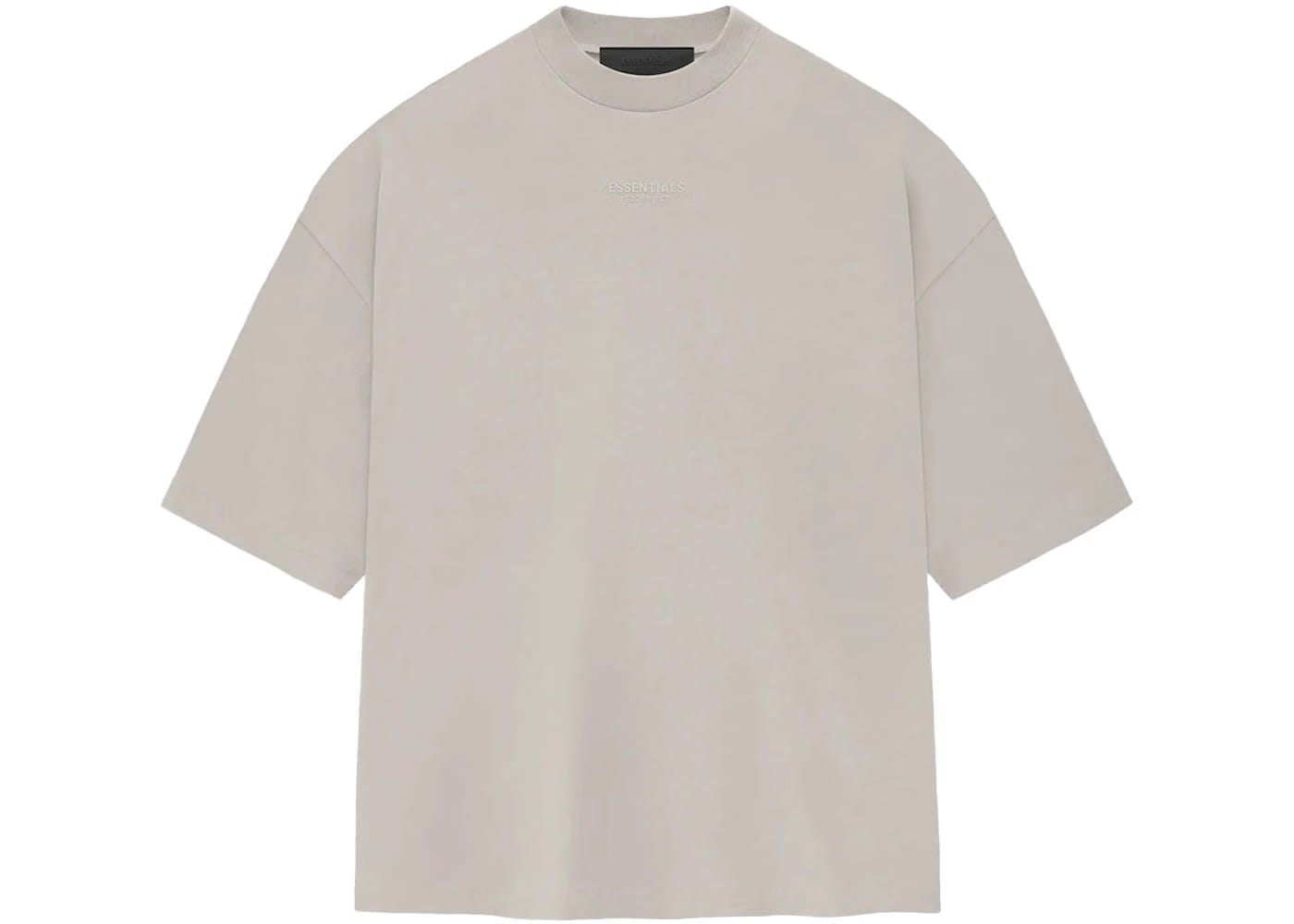 Fear Of God Essentials T-Shirt Silver Cloud