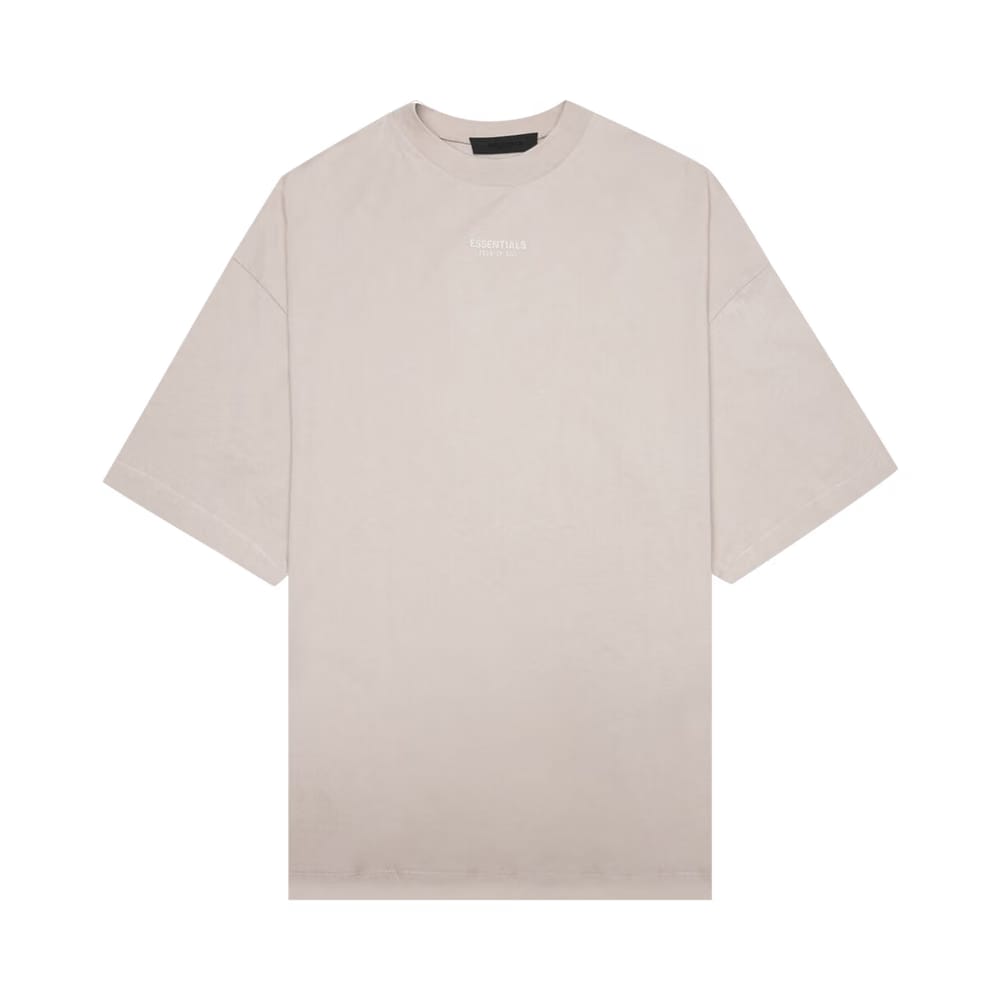 Fear Of God Essentials T-Shirt Silver Cloud