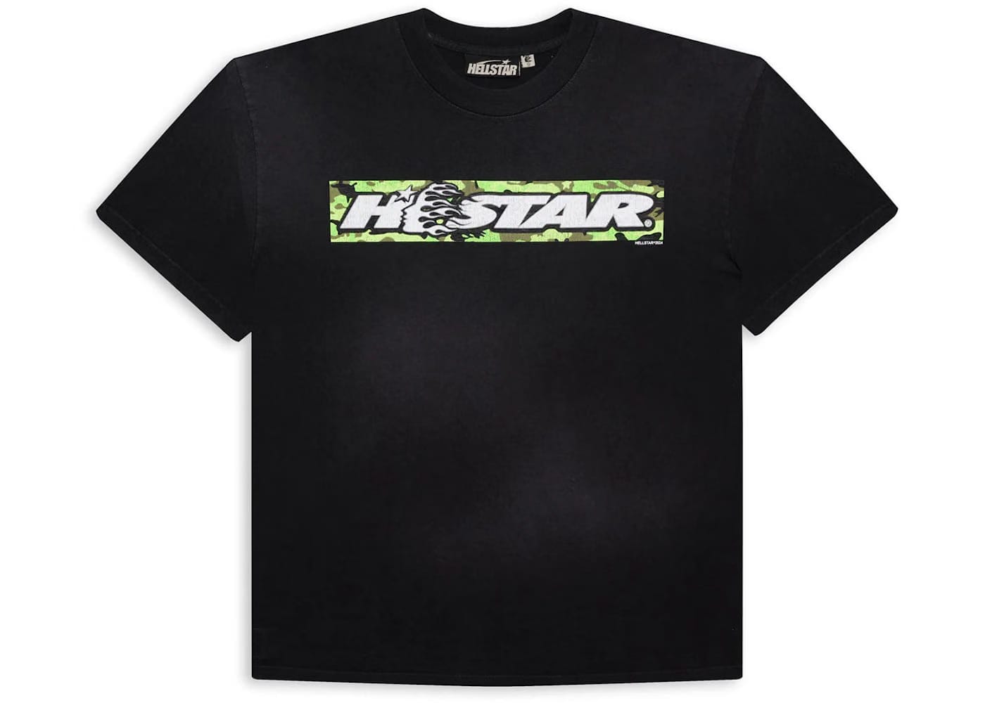 Hellstar Box Logo T-Shirt Green