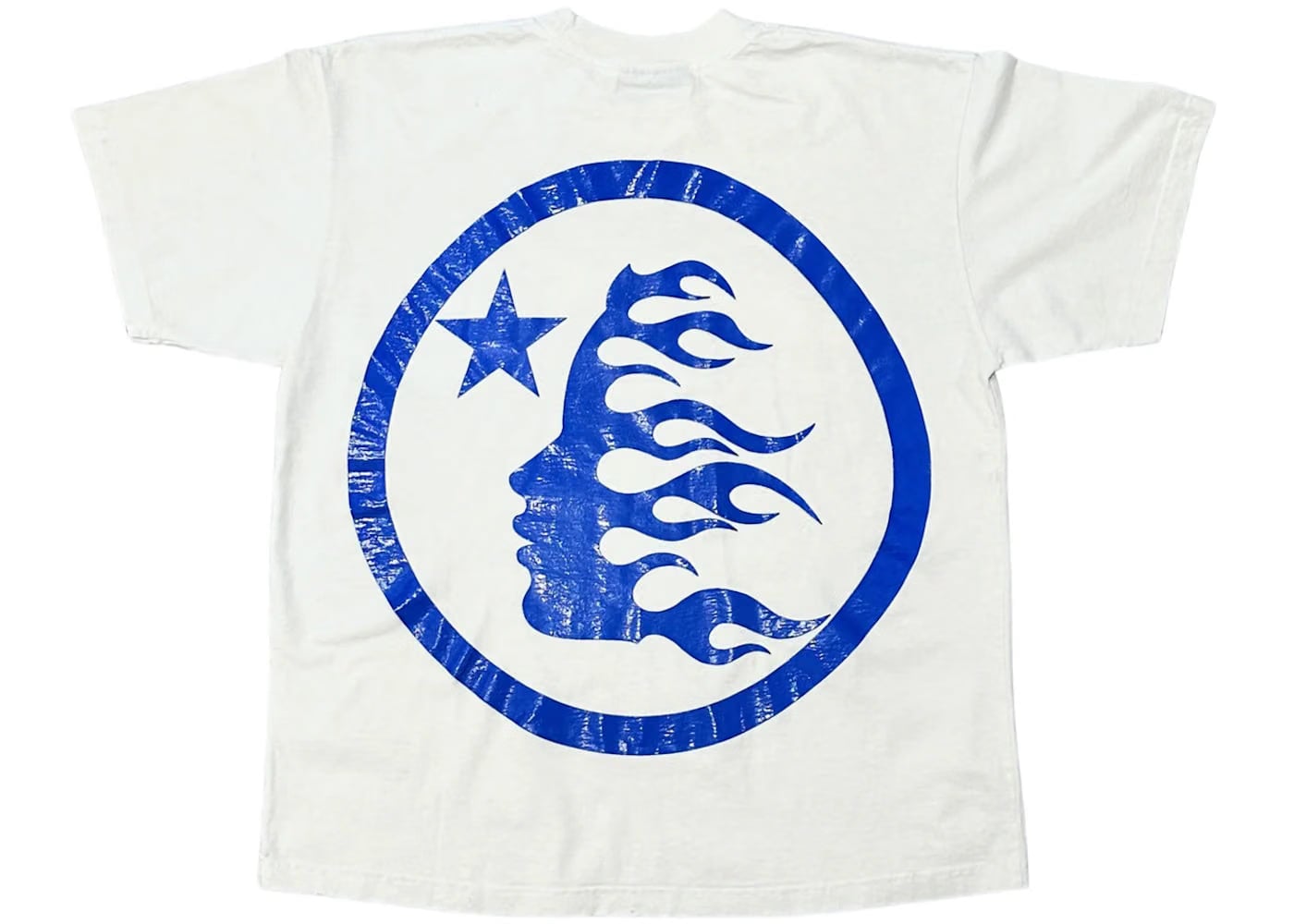 Hellstar Gel Sport Logo T-Shirt White/Blue
