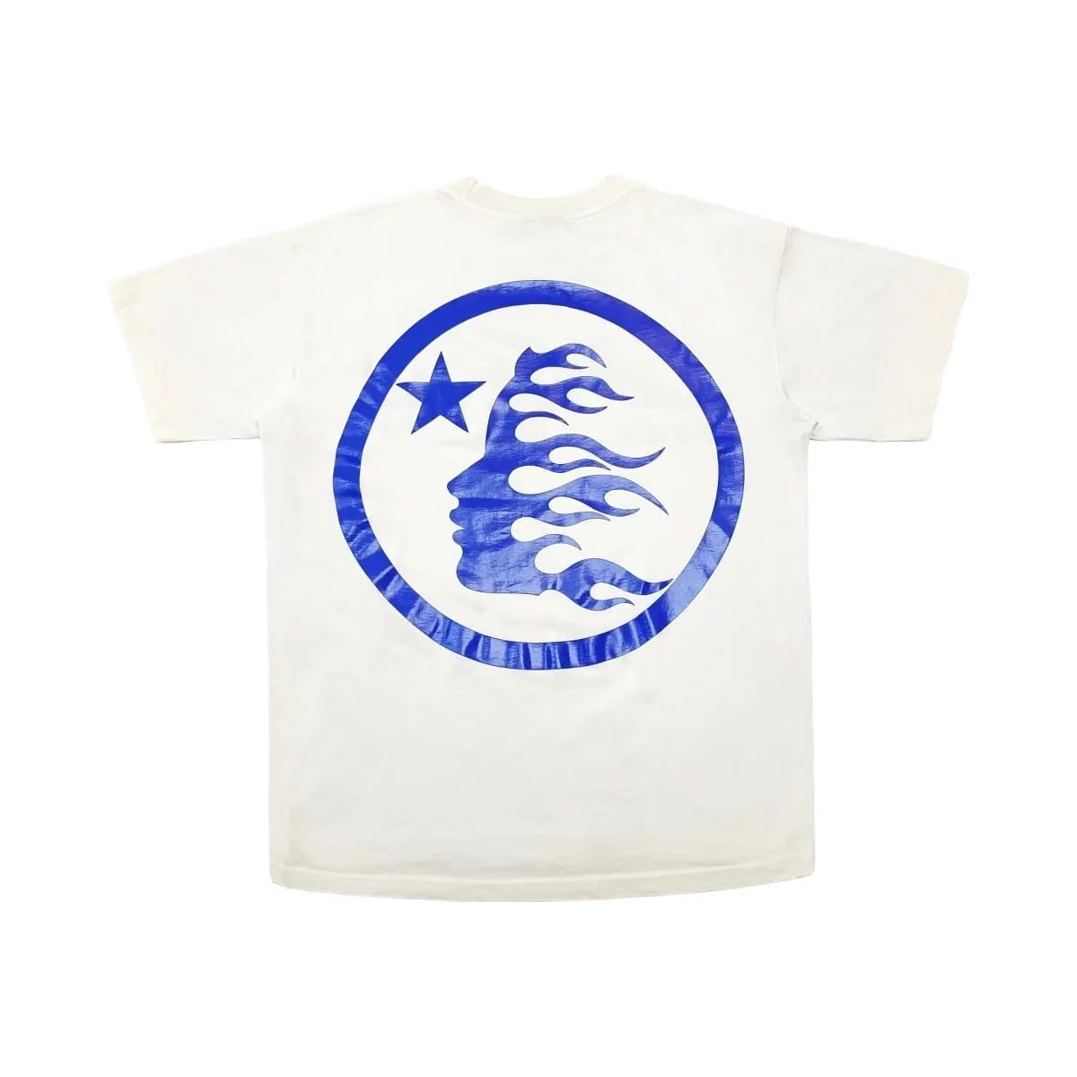 Hellstar Gel Sport Logo T-Shirt White/Blue