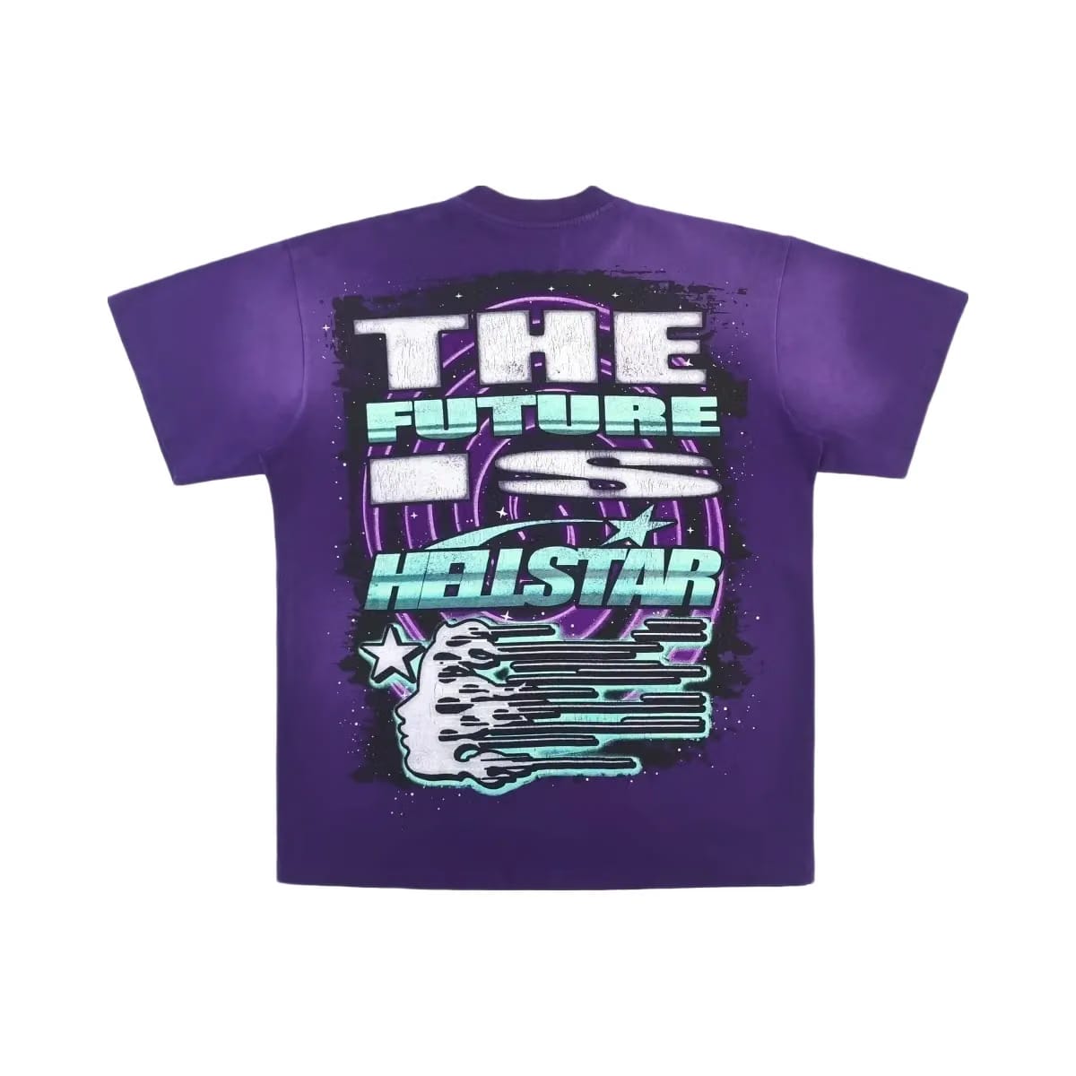 Hellstar Goggles T-Shirt Purple