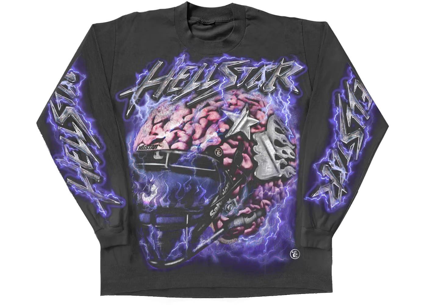 Hellstar Powered By The Star L/S T-Shirt Black