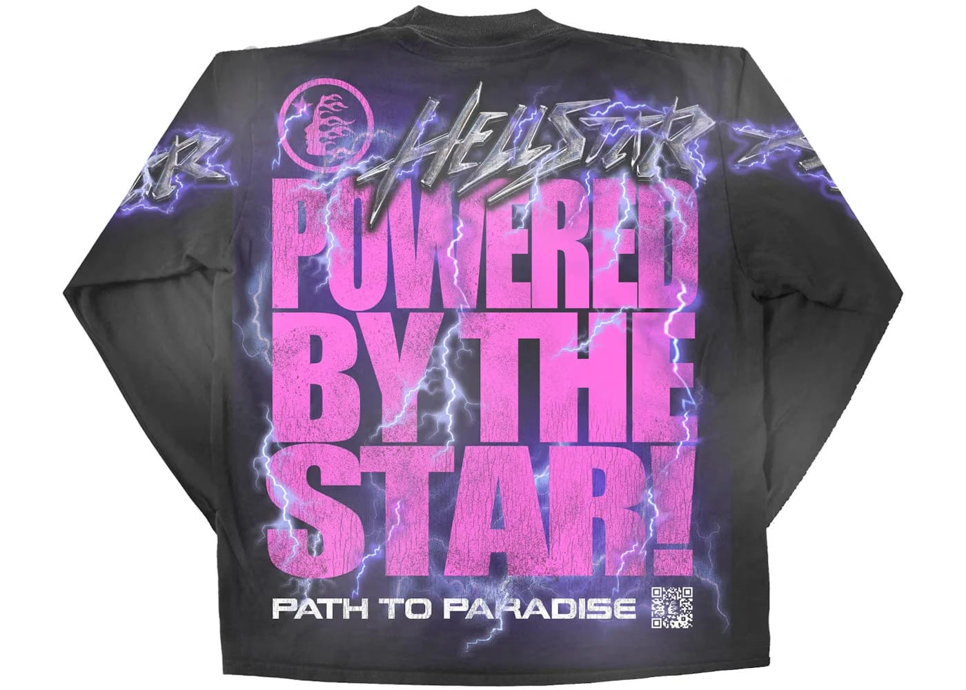 Hellstar Powered By The Star L/S T-Shirt Black