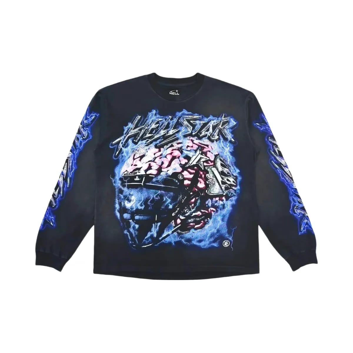 Hellstar Powered By The Star L/S T-Shirt Black