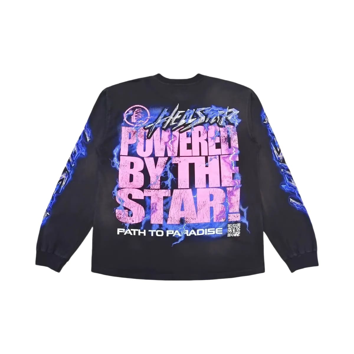 Hellstar Powered By The Star L/S T-Shirt Black