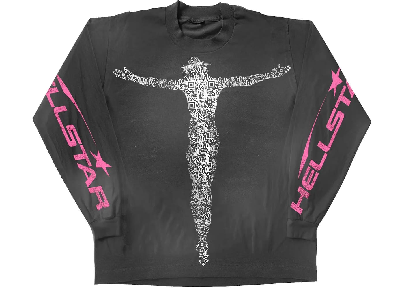 Hellstar Qr Christ L/S T-Shirt Black