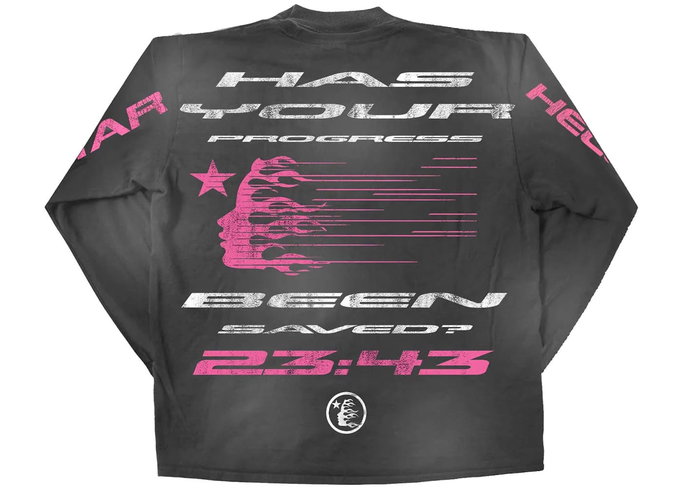 Hellstar Qr Christ L/S T-Shirt Black
