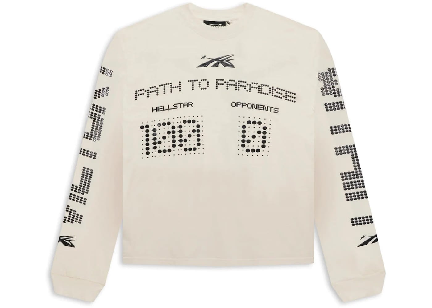 Hellstar Scoreboard L/S T-Shirt White