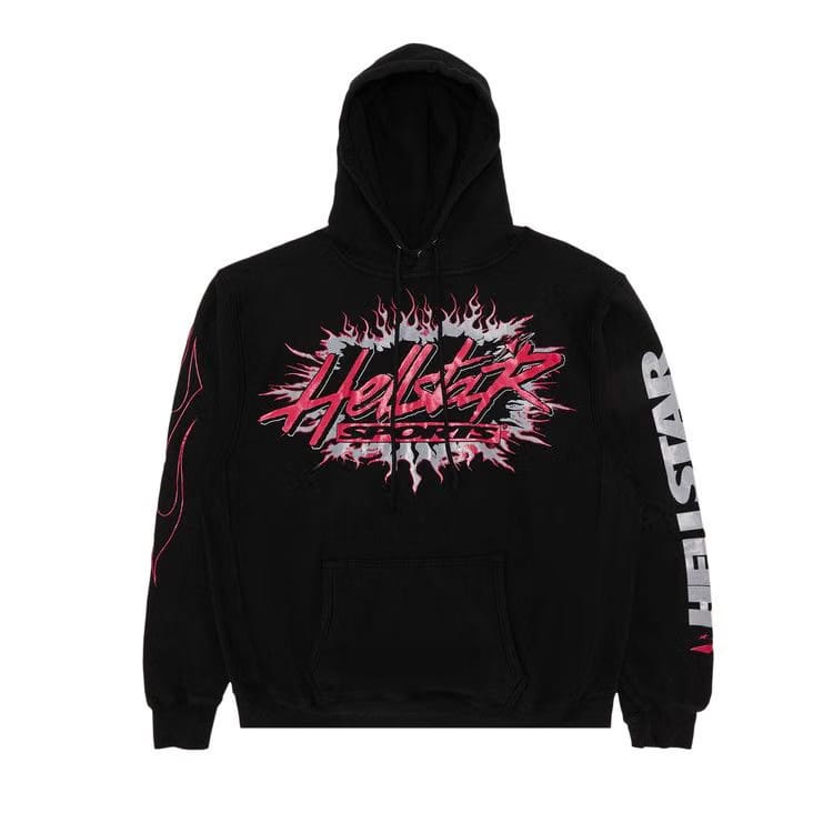 Hellstar Sports Future Flame Hoodie Black