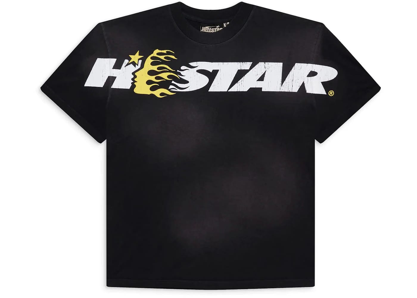 Hellstar Studios Cartoon Logo T-Shirt Yellow