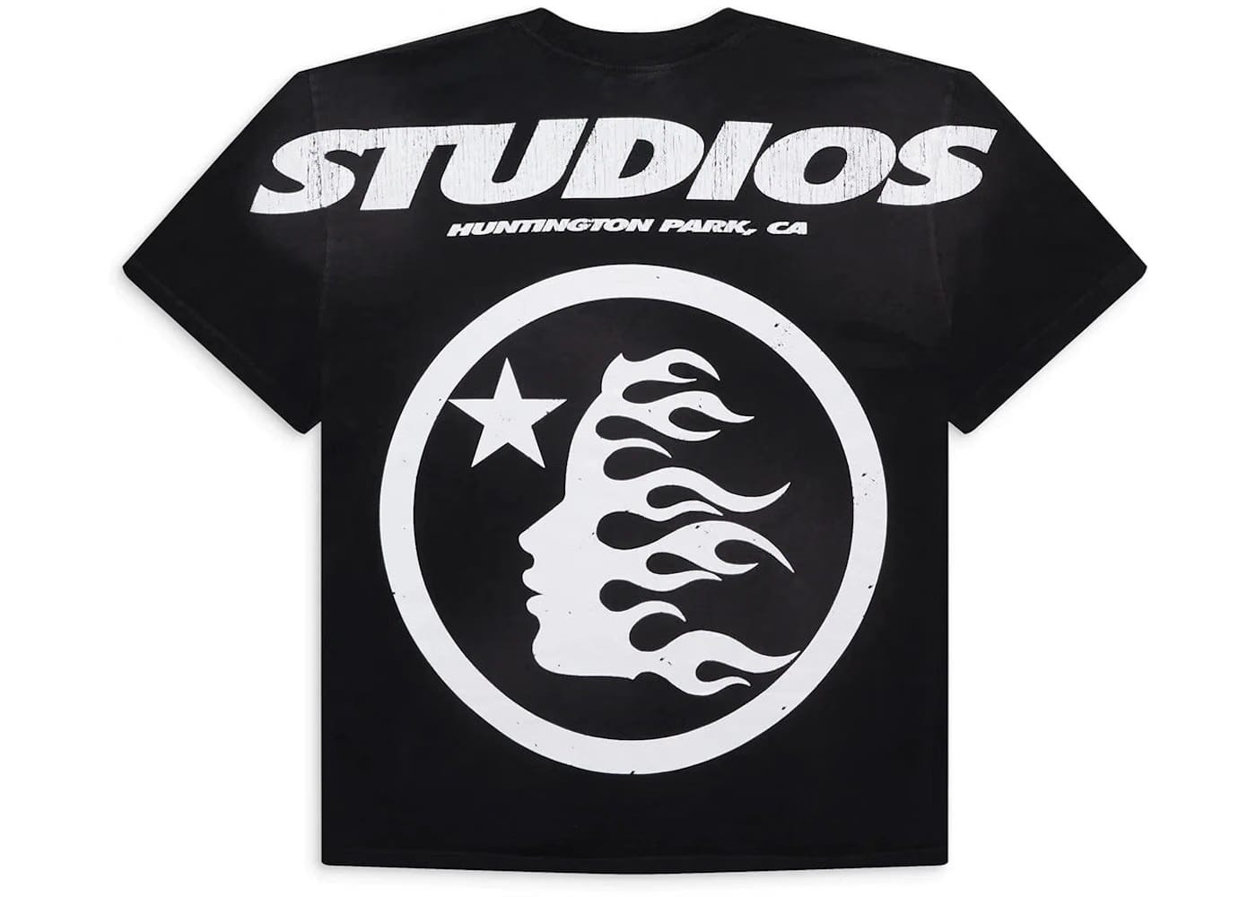 Hellstar Studios Cartoon Logo T-Shirt Yellow