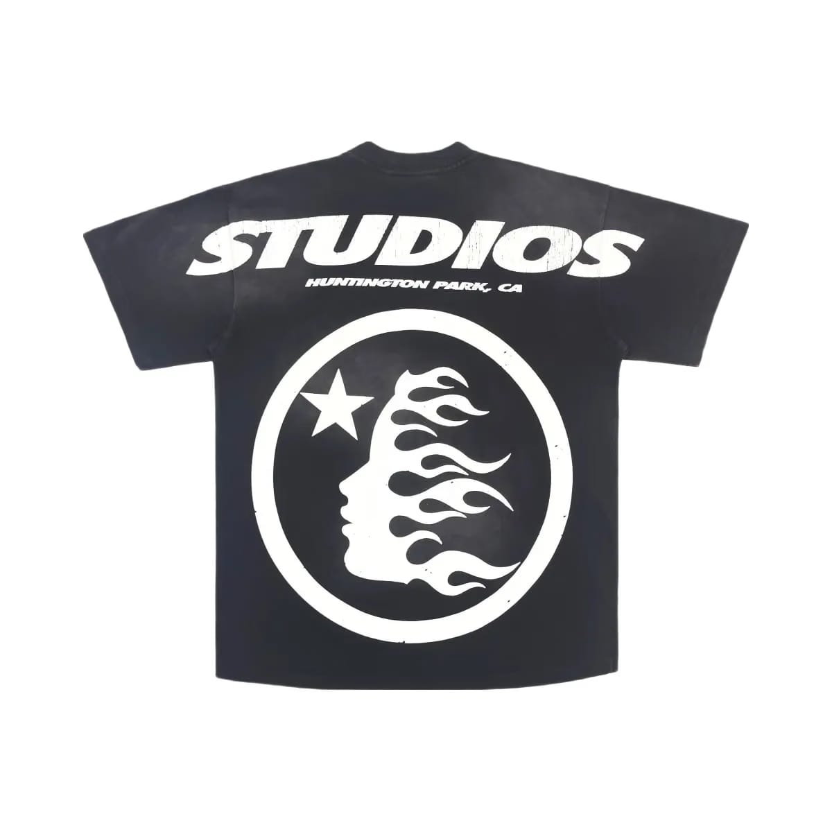 Hellstar Studios Cartoon Logo T-Shirt Yellow