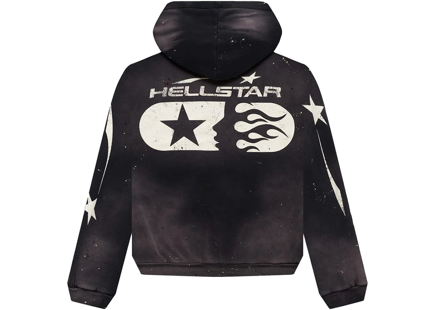Hellstar Studios Zip Hoodie Black