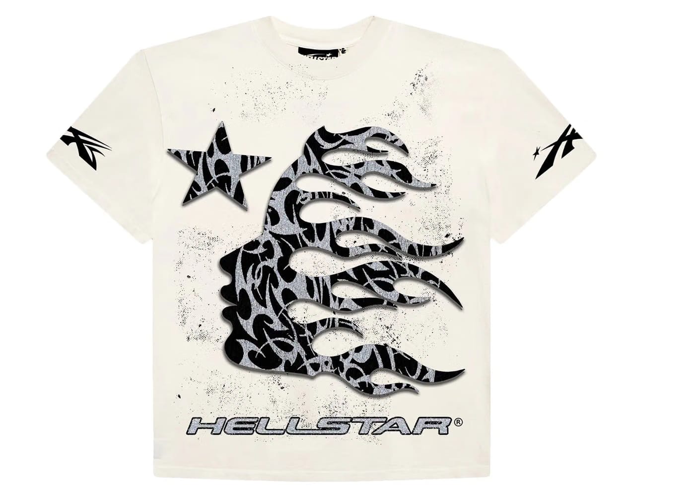 Hellstar Thorn Glitter T-Shirt White