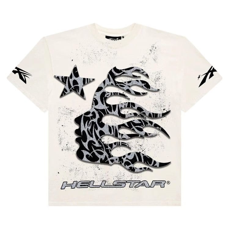 Hellstar Thorn Glitter T-Shirt White