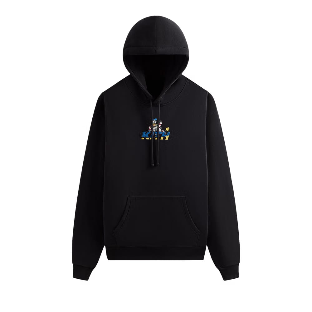 Kith Disney Donald Duck Astronaut Nelson Hoodie Black