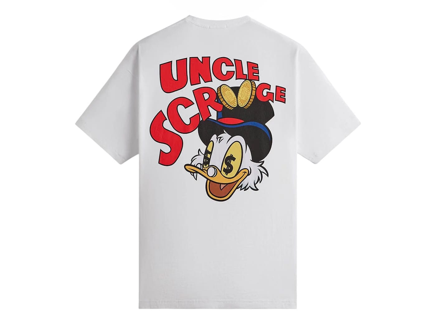 Kith Disney Donald Duck Scrooge Coins T-Shirt White