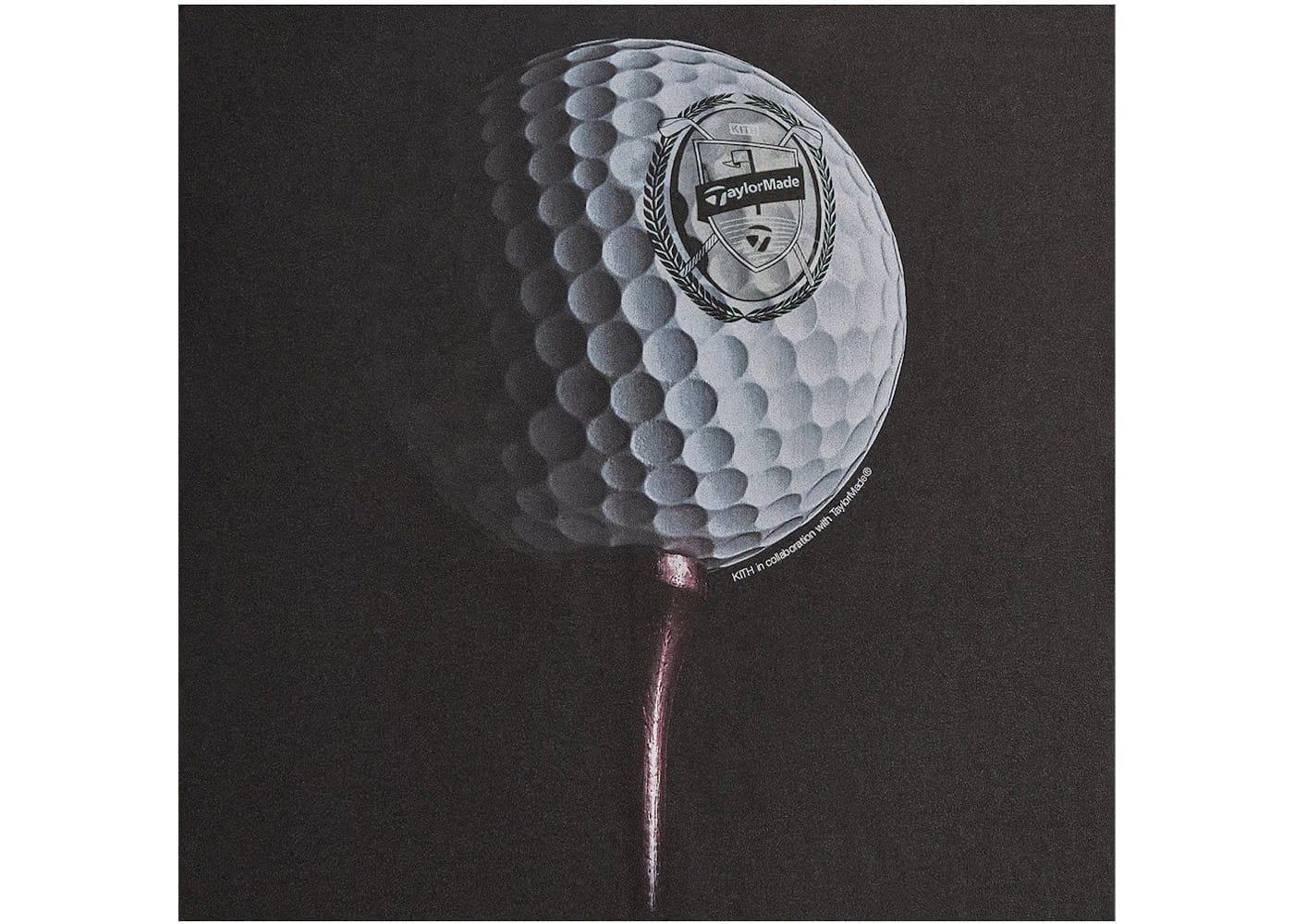 Kith Taylormade Golf Ball Vintage T-Shirt Black