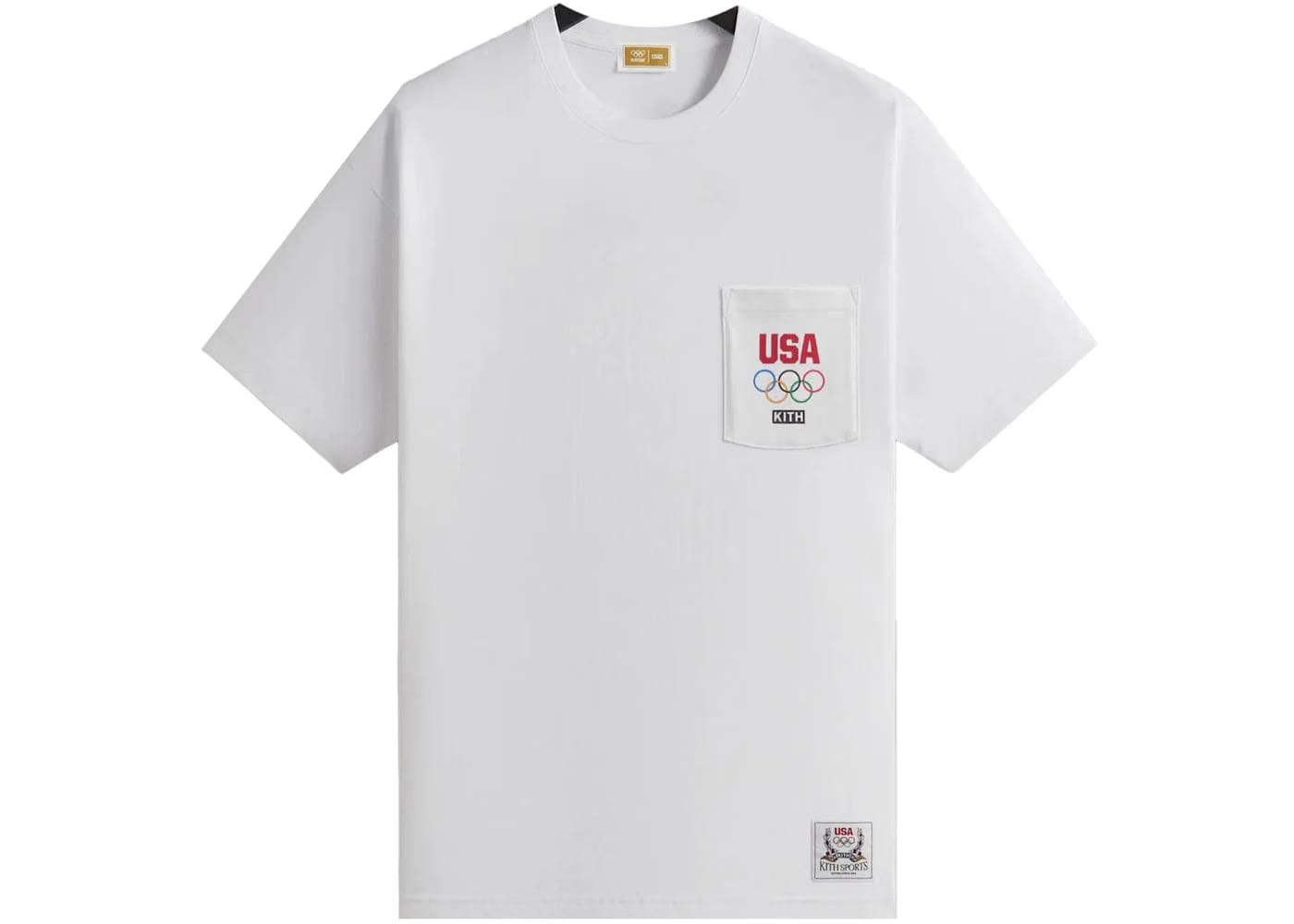 Kith Team Usa Olympics 2024 T-Shirt White