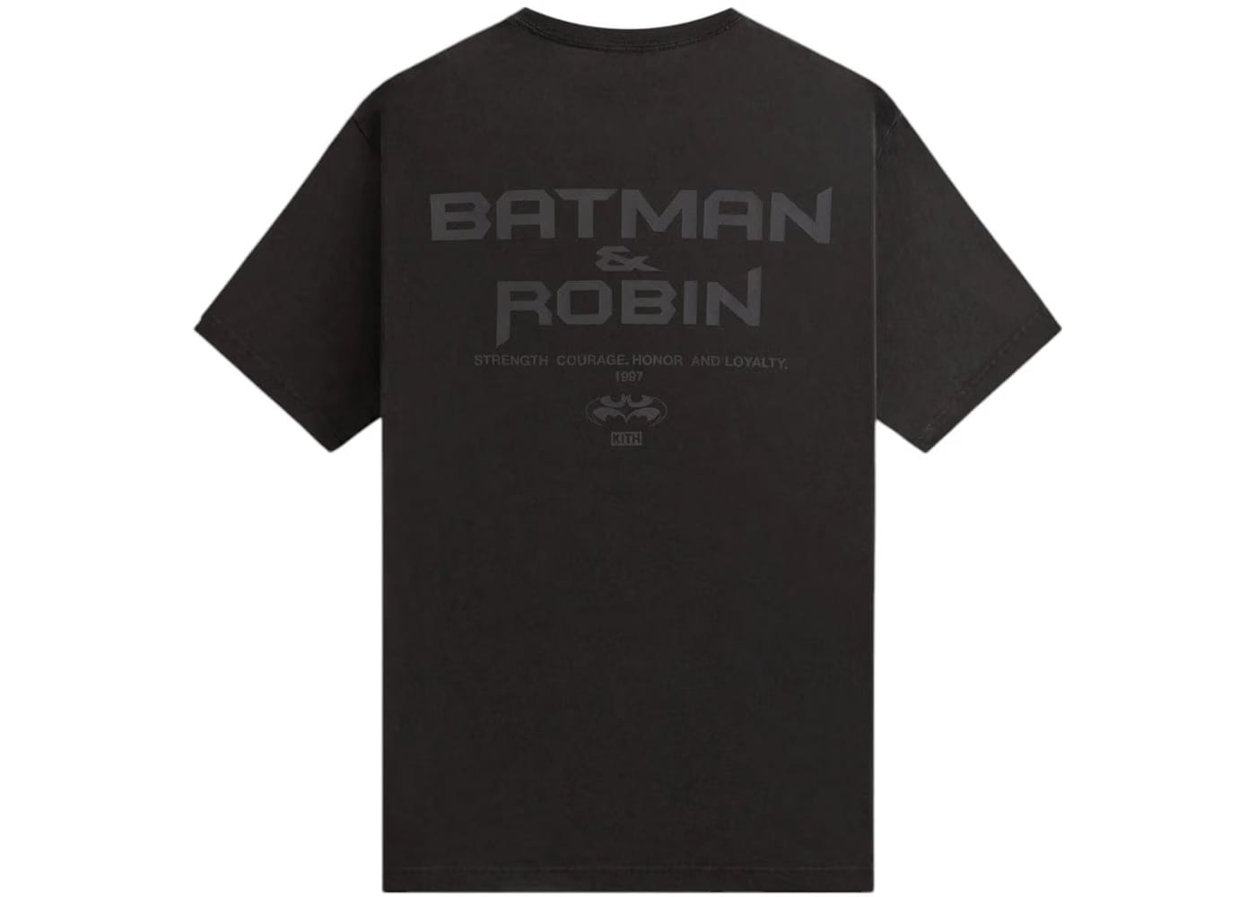 Kith x Batman And Robin Vintage T-Shirt Black