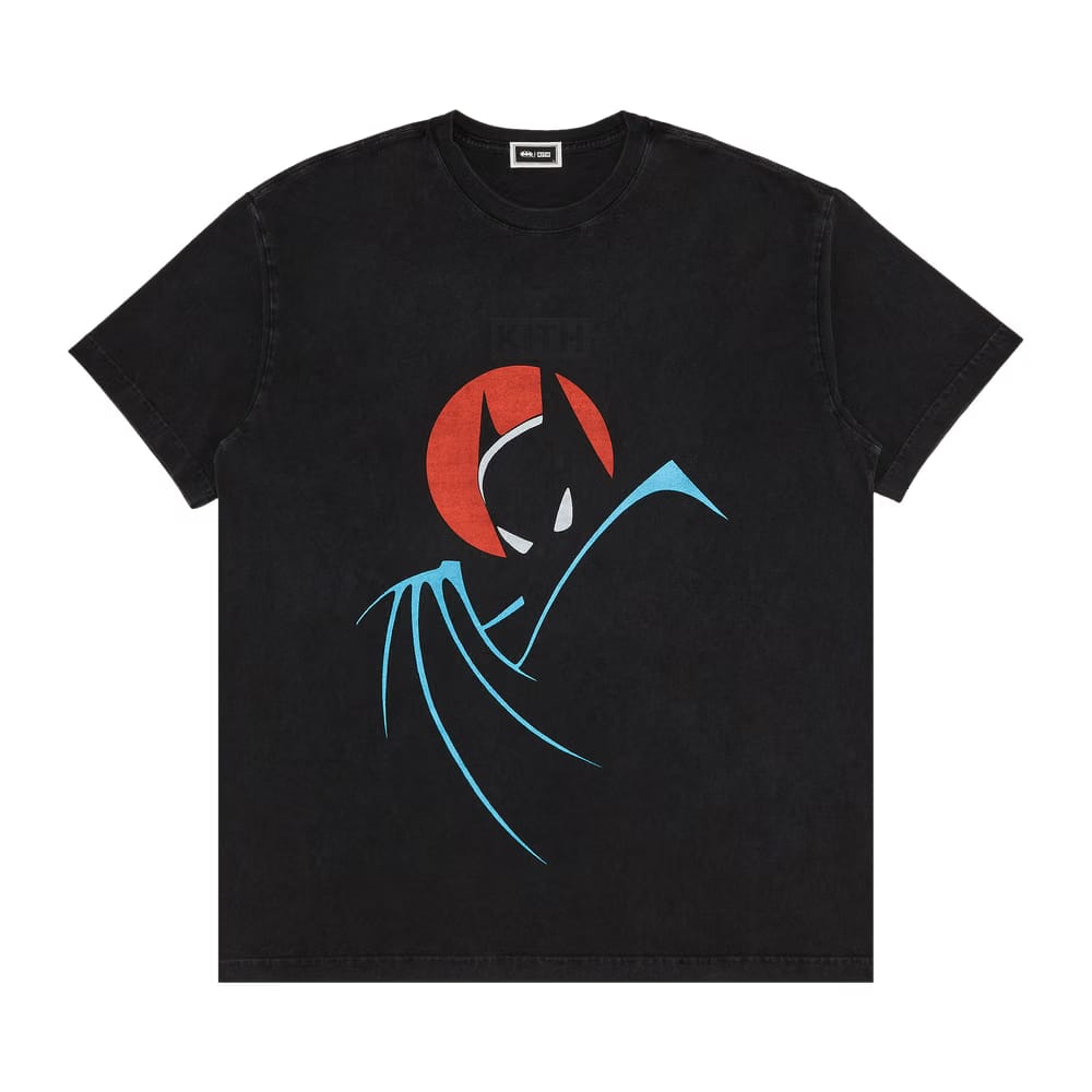 Kith x Batman Animated Vintage T-Shirt Black