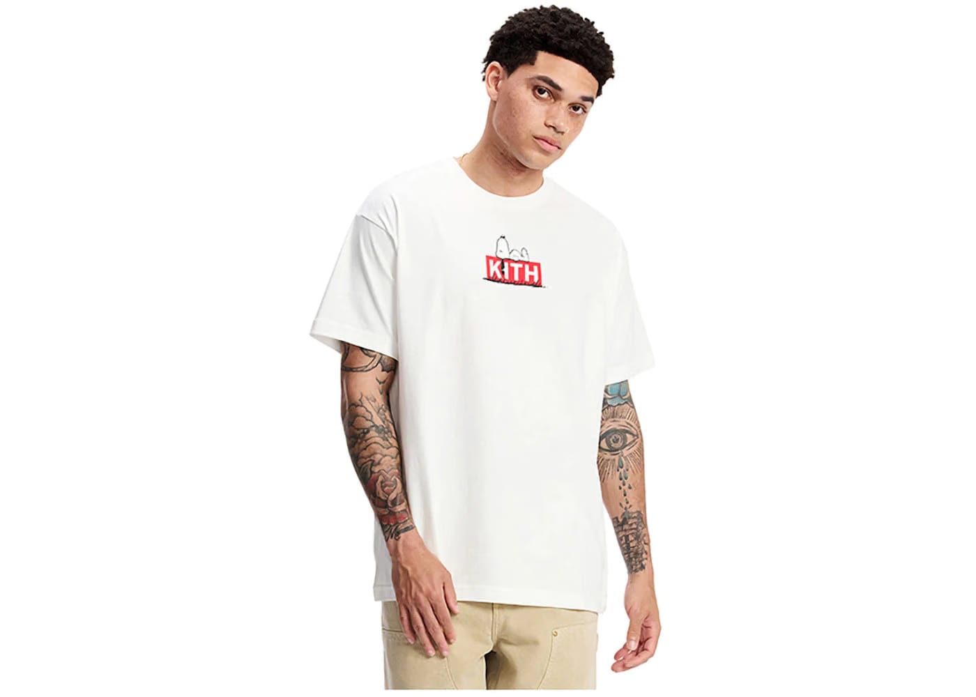 Kith x Peanuts Doghouse T-Shirt White