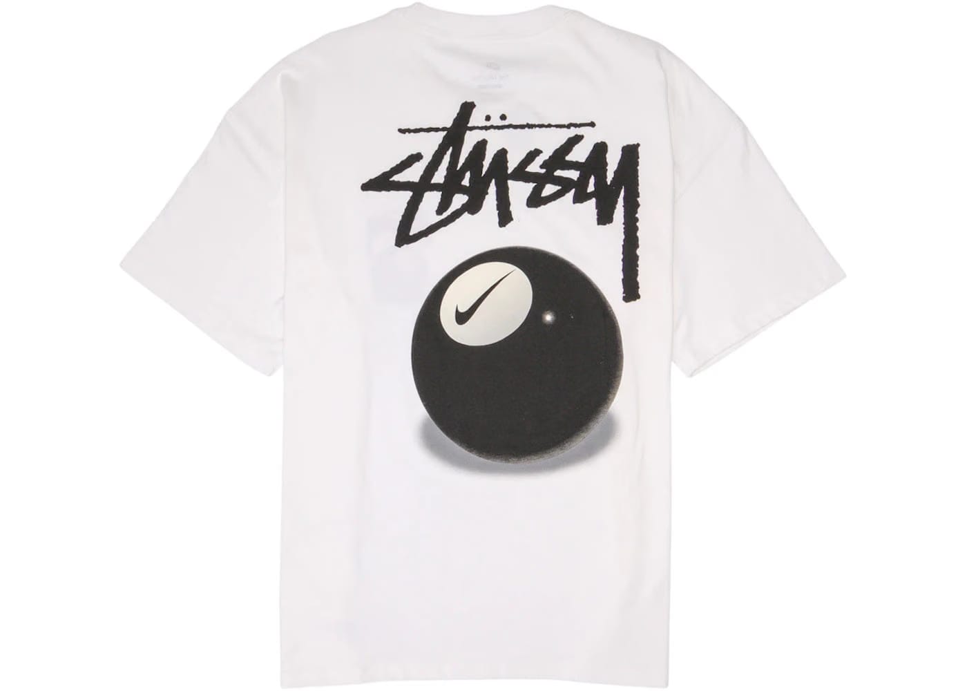Nike x Stussy 8 Ball T-Shirt White