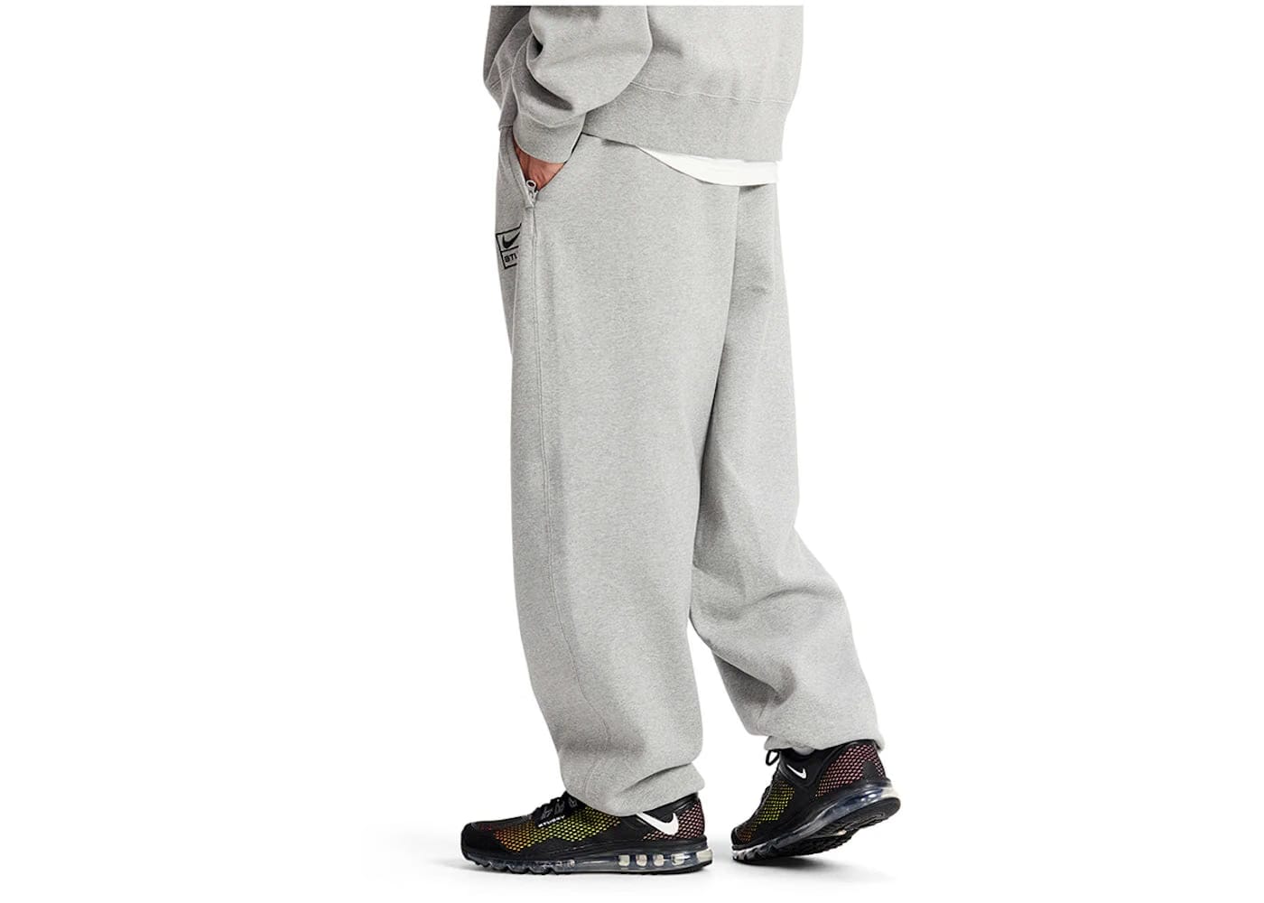 Nike x Stussy Fleece Sweatpants Grey