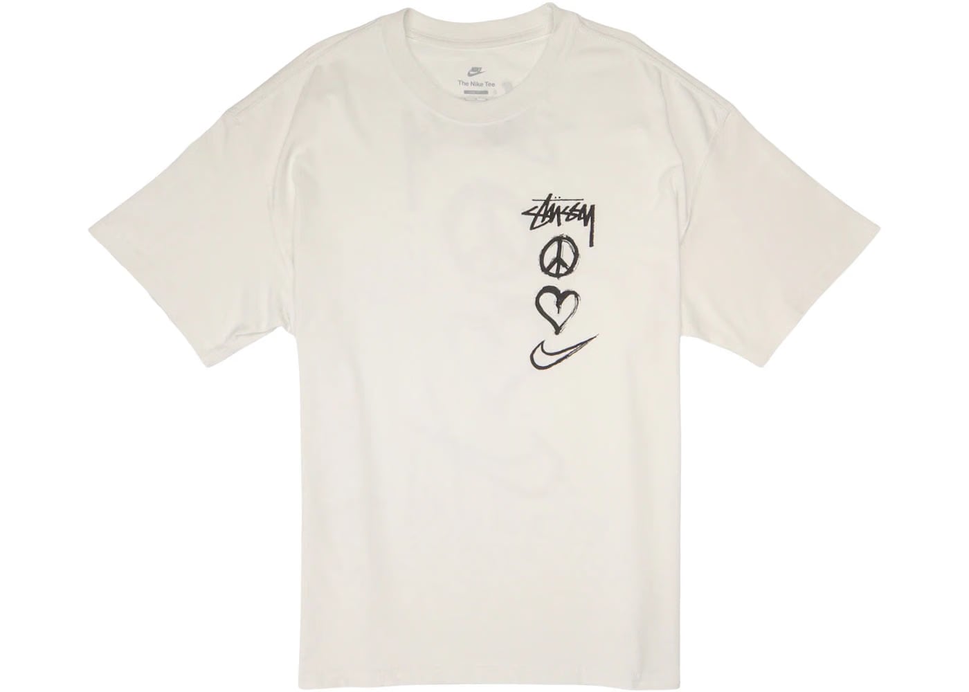 Nike x Stussy M NRG RA Shorts-Sleeve T-Shirt Summit White