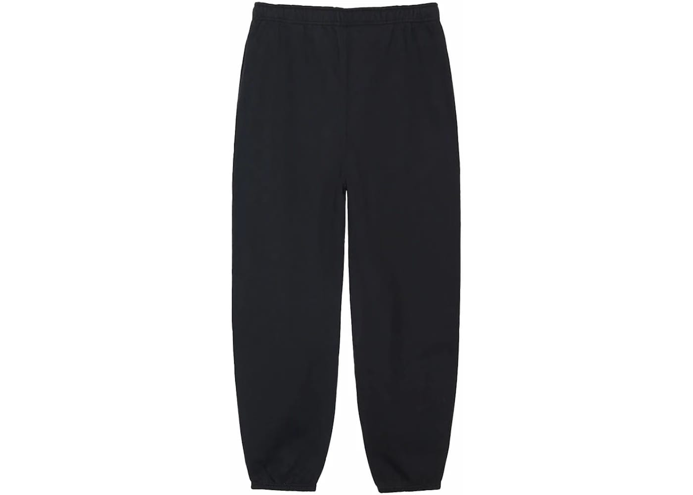 Nike x Stussy Stone Washed Fleece Sweatpants (Fw23) Black