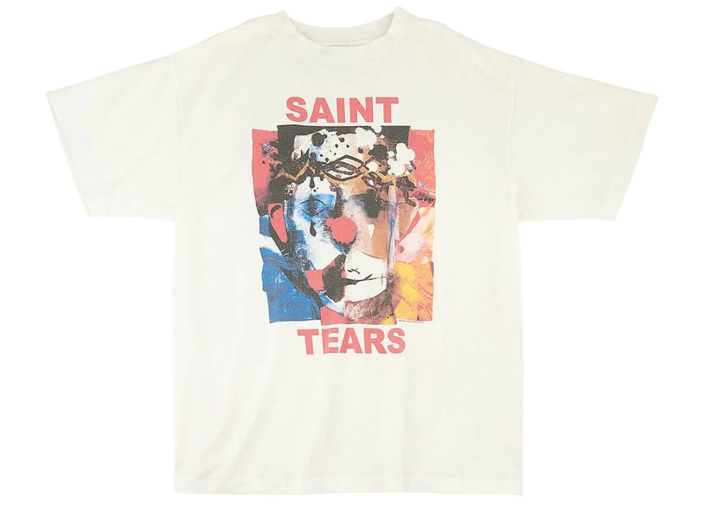 Saint Mxxxxxx x Denim Tears Clown T-Shirt White