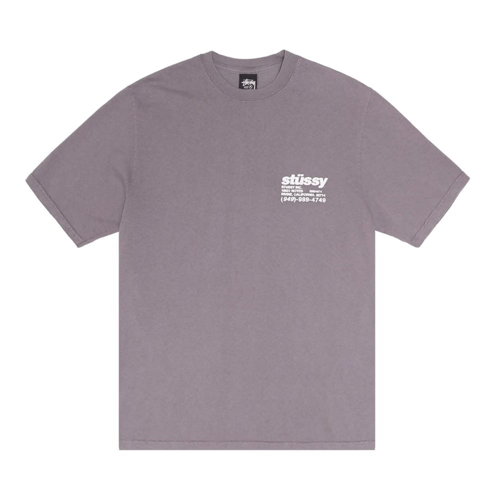 Stussy Dna Pigment Dyed T-Shirt Shark