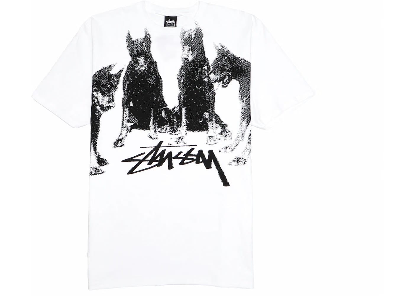 Stussy Doberman T-Shirt White