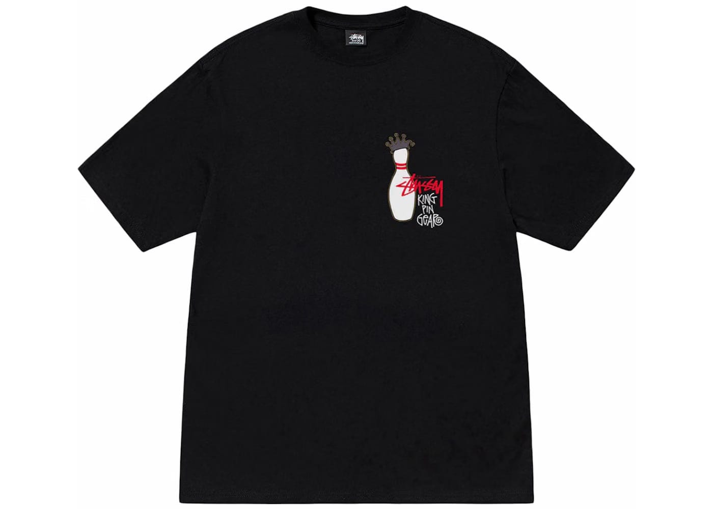 Stussy Kingpin T-Shirt Black
