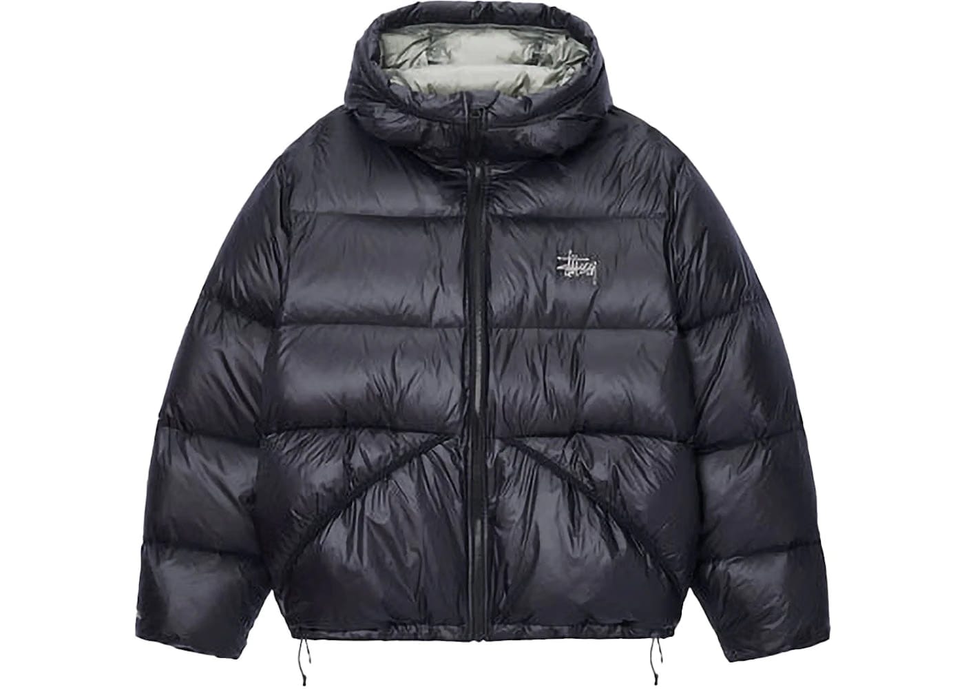 Stussy Micro Ripstop Down Parka Phantom Black