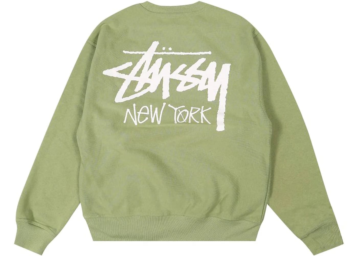 Stussy Stock New York Crew Moss