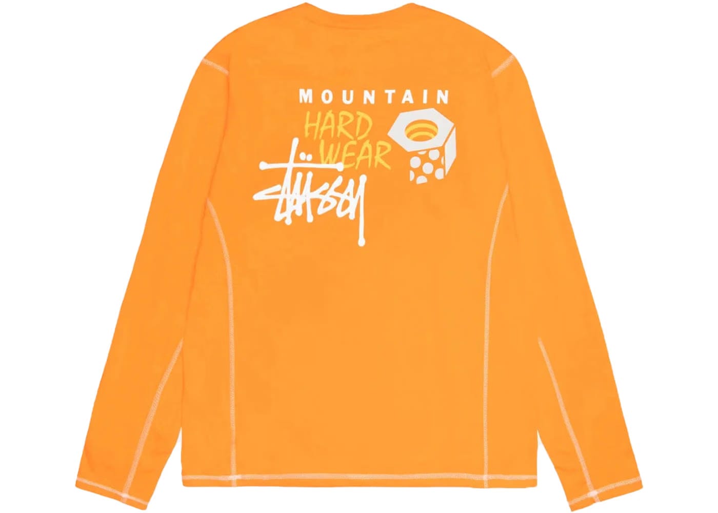 Stussy x Mountain Hardwear L/S T-Shirt Alpine Orange